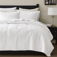 thumbnail image 1 of Juego de ropa de cama Palassio White 100% algodón, tamaño king, 1 of 8