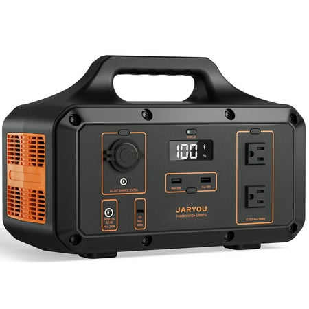 

Portable Power Station S1000P-S 1021Wh Solar Generator(Peak 2000W) 276000 mAh Ternary Lithium Battery With 2x110V/1000W AC Outlets 240W DC Input PD100W Port For Outdoor Camping Home Emergency