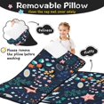 thumbnail image 3 of Pioneer Flower Floral Print Pattern Toddler Nap Mats for Kids Preschool,Sleeping Mat Bag or Kids,Toddler Sleeping Bag,Toddler Nap Mat or Daycare, 3 of 6