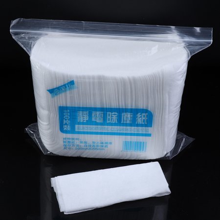 100pcs Disposable Electrostatic Dust Removal Mop Paper Home Cleaning ClothQCAUWA