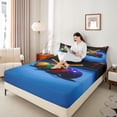 thumbnail image 4 of Castle Fairy Boys Girls Billiards Game Twin Sheet Sets,Ball Gamer Bedding, 4 of 7