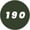 190 Dark Green, variant on Iguana Men's 100% Merino Wool Thermal Base Layer Set, Long Sleeve Top and Long Johns, Winter Underwear for Skiing, Hiking and Outdoor Activities