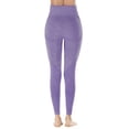 thumbnail image 5 of Aayomet Mode Femmes Pantalon de Yoga Taille Haute Sans Couture (Violet, m), 5 of 5