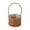 G, variant on Hand Woven Rattan Flower Basket with Handle, Portable Floral Arrangement Handheld Bucket, Wicker Gift Flower Carry Basket, Decorative Storage Basket, Rustic Handheld Rattan Planter Basket