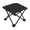 03, variant on Portable Camping Stool, Folding Stools Portable Ottoman Aluminum Alloy Lightweight Collapsible Stool, Under Desk Foot Rest at Work for Long Flight, Home and Office Outdoor Hiking Fishing(Black)