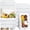 White, variant on 60 Pcs Cookie Boxes with Window 7x4.3x1.5 Inch Bakery Treat Box Kraft Paper Cupcake Container with Tag Rope for Dessert Candy Donut Muffin Wedding Baby Shower(White)