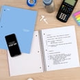 thumbnail image 2 of Five Star Spiral Notebook Plus Study App 5 Subject College Ruled 8 12 x 11 Sky, 2 of 5