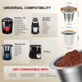 thumbnail image 4 of Filtro de café reutilizable FAQQMCVY K-Cup de acero inoxidable, 4 of 7