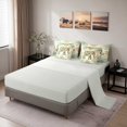 thumbnail image 4 of Erosebridal Elephant Full Size Bedding Sets, Mandala Blue Full Size Bed in a Bag, Gray Reversible 7-Piece, 4 of 6