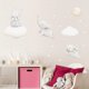 thumbnail image 5 of Calcomanía de pared con forma de estrella de elefante, calcomanía de pared para niños, dormitorio, sala de juegos, decoración de pared para jardín de infantes, grafiti de PVC para escritorio, 5 of 5