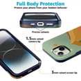 thumbnail image 3 of Casely iPhone 15 Case | Endless Peaks | Colorblock Mountain | Compatible with MagSafe | Bold Protective Design, 3 of 9