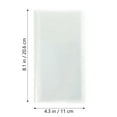 thumbnail image 2 of OULII Movie Tickets Storage Album Insert Page Design Photo Card Holder White 1Set for Friends Travel Companion, 2 of 8