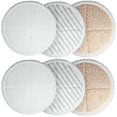 thumbnail image 1 of 6 Pack Mop Cleaning Pad Kit Replacement Pads For Spinwave 2039a 2124 (haoyi, 1 of 5