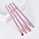 thumbnail image 1 of Xihbxyly Ofertas Prime de hoy Juego de 4 pinceles para maquillaje de ojos, mango de plastico, peloton nailon, pincel para sombra de ojos, 1 of 3