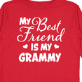 thumbnail image 4 of Inktastic My Best Friend is My Grammy with Hearts Boys or Girls Long Sleeve Toddler T-Shirt, 4 of 5