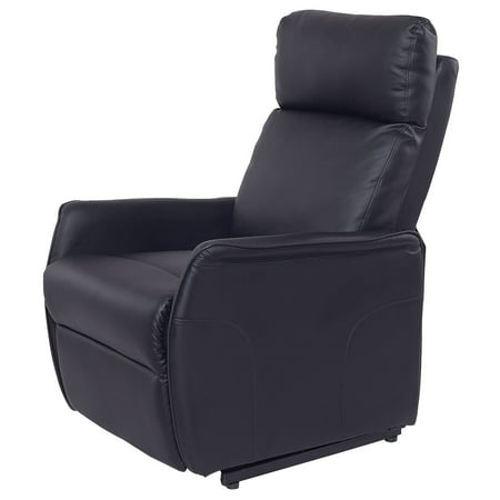 - Costway PU Electric Lift Chair Power Recliner Reclining Sofa Lounge W/Remote Controller