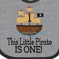 thumbnail image 4 of Inktastic Pirate 1st Birthday Party Boys Baby Bib, 4 of 4