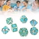 thumbnail image 4 of Dados De Juego, Dados Poliédricos De Aleación De Aluminio Antidesgaste 7 Piezas Para Juegos De Rol Cergrey Polyhedron Dice, 4 of 8