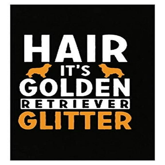 Funny Golden Retriever Poster - Matte Paper Finish - Canine Humor Wall Decor Gift