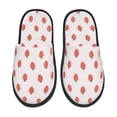 thumbnail image 1 of Fotbe Strawberry Pantuflas Peludas para Mujer con Estampado, Zapatillas de Peluche, Zapatos de Invierno para Casa, Uso Interior y Exterior-Medium, 1 of 8