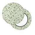 thumbnail image 3 of Goofa Green Rabbit Printed Stool Covers Round, Waterproof Round Bar Stool Covers Anti-Slip Round Bar Stool Seat Cover with Elastic Bands Durable -13 inch, 3 of 7