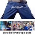 thumbnail image 7 of HardyComforts Mens Jeans Cargo Pants Multi Pockets Denim Biker Cargo Jeans Pants Workwear SIZE 33, 7 of 7