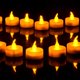 thumbnail image 2 of Paquete de 12 velas LED, velas sin aroma, velas de té parpadeantes sin llama para decoraciones caseras que funcionan con pilas para Navidad, árbol de Navidad, Pascua, nosotros, 2 of 5