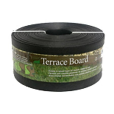 Terrace Board - Master Mark Plastics 95441 5 inch Black Terrace Board 40 ft.