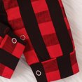 thumbnail image 6 of Lovskoo Infant Baby Boy Girl Clothes Soft Warm Pajamas Children's Christmas Holiday Birthday Gift Long Sleeve Onesie Red, 6 of 7