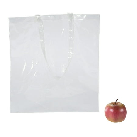 Clear Transparent Tote - Party Favors - 12 Pieces