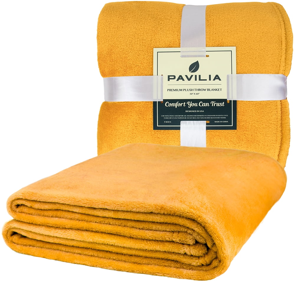 All Season Microfiber Velvet Super Luxury Lightweight Warm Soft Cozy Blanket For Bed Cocoplay W Mustard Yellow Throw Blanket Flannel Fleece 50 60 Inches Car Couch Bedding Home Kitchen Femsa Com