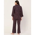 thumbnail image 4 of Moomaya Sleepwear, Printed Night Suit For Women, Rayon Loungewear Tunic With Pajamas, 4 of 9