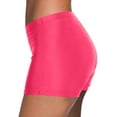 thumbnail image 3 of hanxiulin womens swim shorts high waisted bathing suit solid tankini bottoms swimsuit, 3 of 5