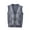 Gray, variant on Tao Mens Sweater Vest Argyle Color Block Cardigan V Neck Sleeveless Fashion Casual Jumper Tops Knitted Loose Comfy Soft SweatersGrayM