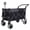 BlackGray, variant on 300L XL Folding Wagon Cart with 9"x4" Beach Tires, 480 lbs Heavy Duty Push-Pull Collapsible Utility Wagon with Rotating Handle for Camping, Beach, Groceries, Blue Gray