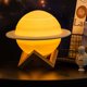 thumbnail image 5 of Lámpara de noche de luz de para , lámpara brillante regalo para adultos, lámpara cálida y fresca con Control táctil 13cm 3 colores Macarena Impresión 3D Lámpara Saturn Saturn, 5 of 8