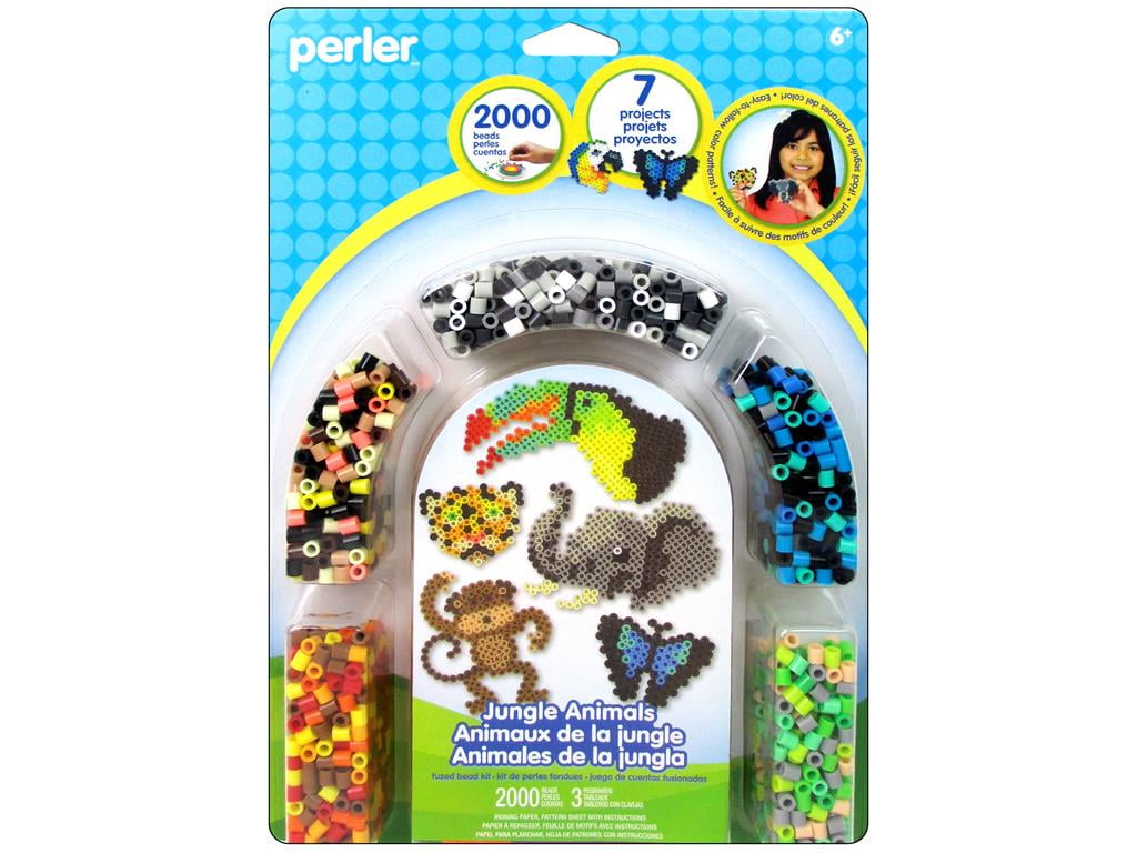Perler Fused Bead Kit 2000pc Glow in The Dark for sale online 