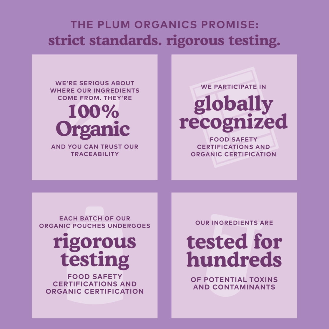 (12 pack) Plum Organics® Teensy® Snacks Puffed Quinoa Berry .35oz Pouch/5-Count Box