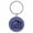 Purple, variant on Faith Can Move Mountains Religious Gray Laser Engraved Leatherette Keychain Backpack Pull - 1.5 x 3 Inches