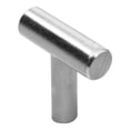 thumbnail image 2 of Pack De 2 Jaladera Botón Mini Barra 3.9 Cm Plata, 2 of 3