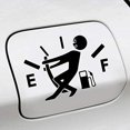 thumbnail image 2 of High Gas Consumption Decal Fuel Gage Empty Stickers Car Styling Stickers Black, 2 of 3