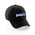thumbnail image 1 of Classic Unstructured USA Cities Baseball Dad Hat 3D Raised PVC Letters Cap, Los Angeles Black, White Royal, 1 of 5