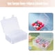 thumbnail image 2 of Caja de plástico transparente CAIROYAR para guardar cuentas pequeñas con tapa, 2 of 7