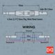 thumbnail image 5 of Cable de escenario o estudio Hosa REAN 1/4 TRS de 10 pies (3 m), 5 of 6