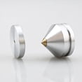thumbnail image 4 of Juego de 24 Pies de Soporte de Altavoz Almohadilla de Pie AleacióN de Aluminio Puntas de Metal Cono Piso Pie Clavo Plata, 4 of 5