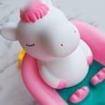 thumbnail image 5 of Caja de jabón de baño de dibujos animados, soporte de jabón ligero y encantador, respetuoso con el medio ambiente, buena sensación de mano, para baño, Licorne, 5 of 5