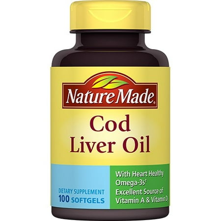 UPC 031604013257 product image for Nature Made Cod Liver Oil Softgels 100 ea | upcitemdb.com