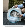 thumbnail image 4 of Floleo Pet Backpack Large Capacity, Portable Dog Carrier for Outdoor Travel, Breathable & Waterproof, Astronaut Design with Ventilation, Ideal for Small Animals, 4 of 5