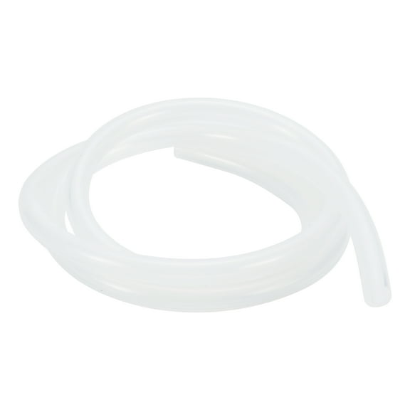 Unique Bargains 4FT 1/4" 6mm ID 2mm Thickness Silicone Vacuum Hose for Air and Water Clear