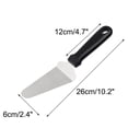 thumbnail image 2 of Unique Bargains 2pcs Stainless Steel Pie Server Cake Pizza Cutter Black, 2 of 7